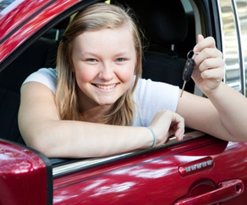 Cars represent freedom, as well as trust between parents and their kids.