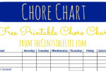chore chart